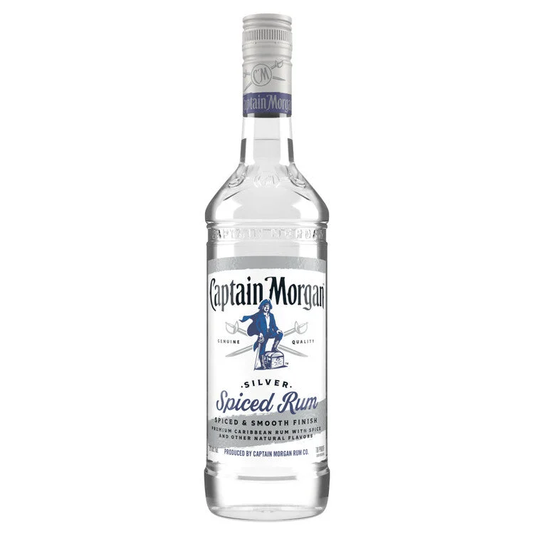 Captain Morgan Silver Spiced Rum 750mL