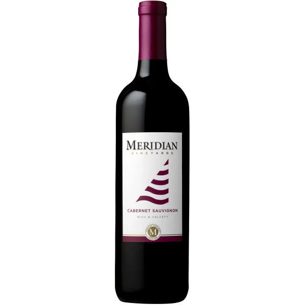 12 Bottle Case Meridian California Cabernet NV w/ Shipping Included
