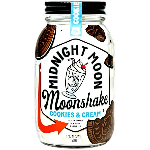 Midnight Moon Cookies & Cream Moonshine Cream Liqueur 750ml