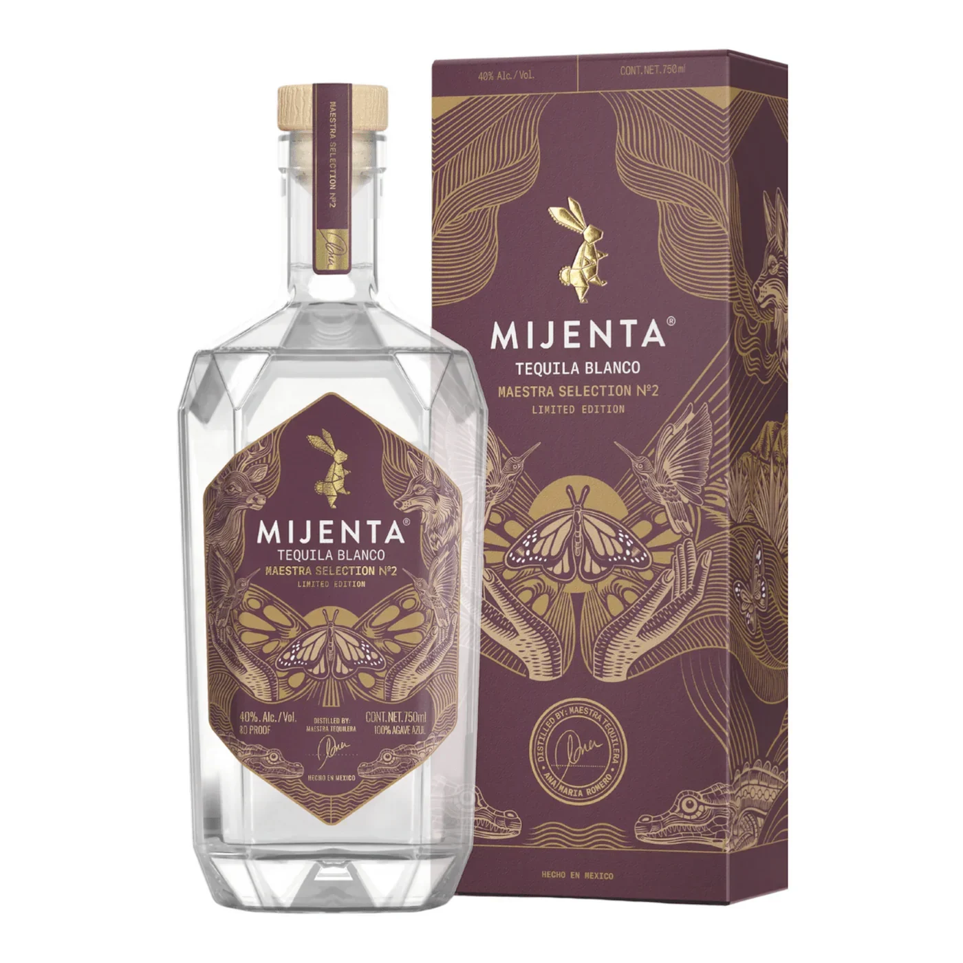 Mijenta Blanco 'Maestra' Tequila 750mL