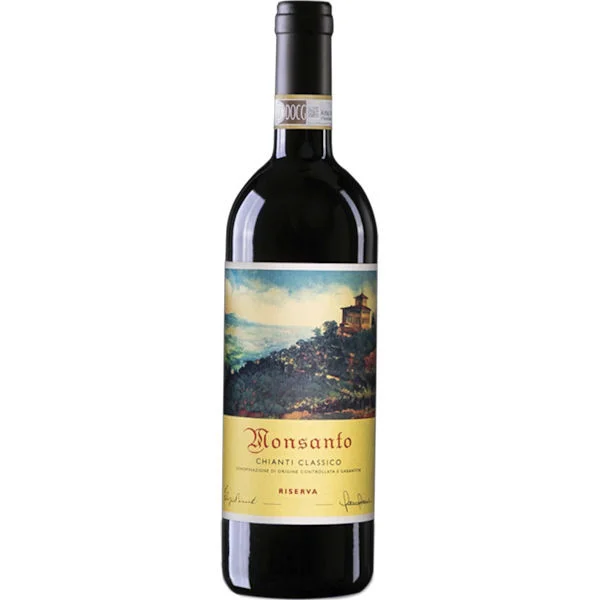 12 Bottle Case Monsanto Chianti Classico Riserva DOCG 2021 Rated 95DM w/ Shipping Included