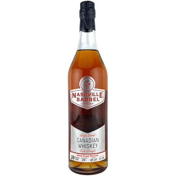 Nashville Barrel Co. 35 Year Old Single Barrel Canadian Whiskey 750ml