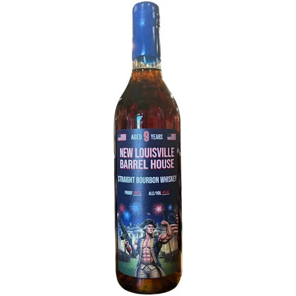 New Louisville 9 Year Old 250th USA Straight Bourbon Whiskey C384 750ml
