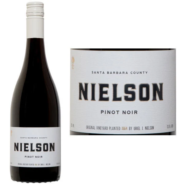 12 Bottle Case Nielson by Byron Santa Barbara Pinot Noir 2022 w/ Shipping Included