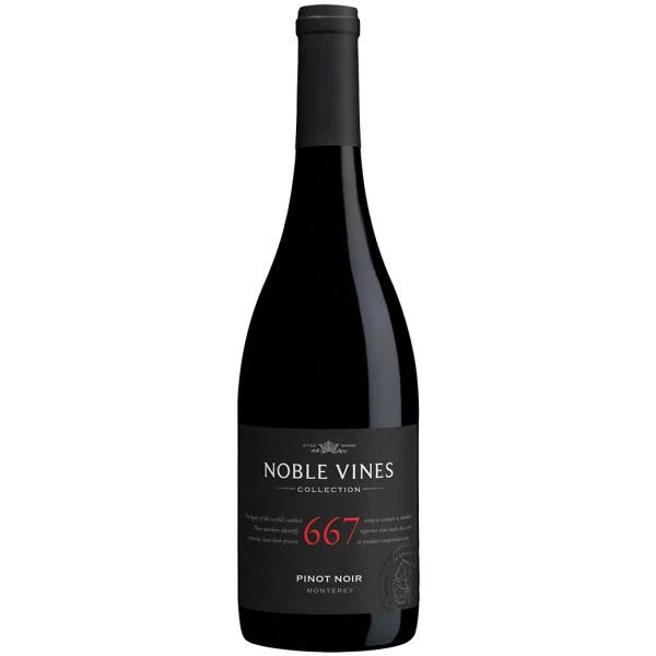 12 Bottle Case Noble Vines Collection 667 Monterey Pinot Noir w/ Shipping Included