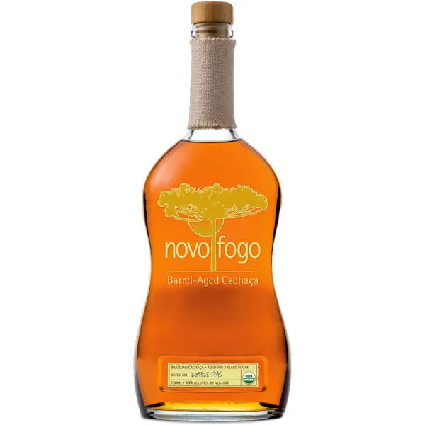 Novo Fogo Barrel-Aged Cachaca Brazilian Rum 750ml