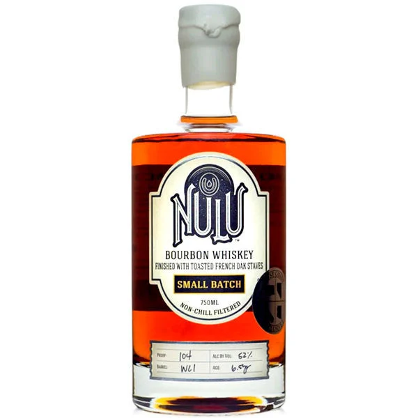 Nulu French Oak Toasted Barrel Small Batch Bourbon Whiskey 750ml