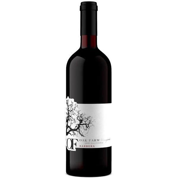 12 Bottle Case Oak Farm Vineyards Lodi Barbera 2022 w/ Shipping Included