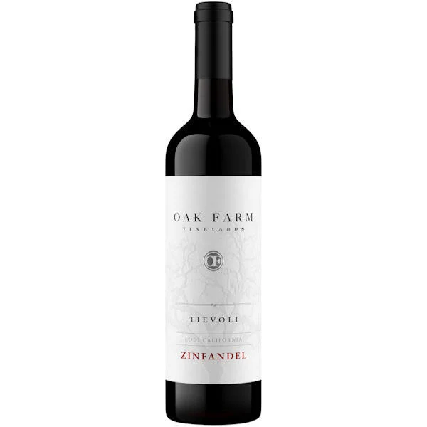 12 Bottle Case Oak Farm Vineyards Tievoli Lodi Zinfandel 2024 w/ Shipping Included