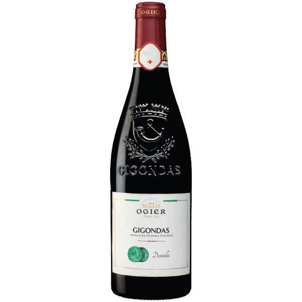 6 Bottle Case Ogier Gigondas Les Dentellis 2017 Rated 92WS w/ Shipping Included