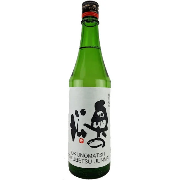 6 Bottle Case Okunomatso Tokubetsu Junmai Sake 720ml w/ Shipping Included
