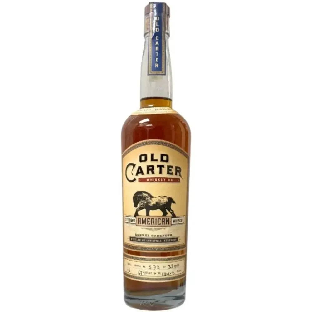Old Carter Straight American Whiskey Small Batch 16 2025 Release