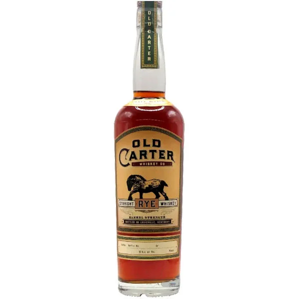 Old Carter Straight Rye Whiskey Batch 15 750ml