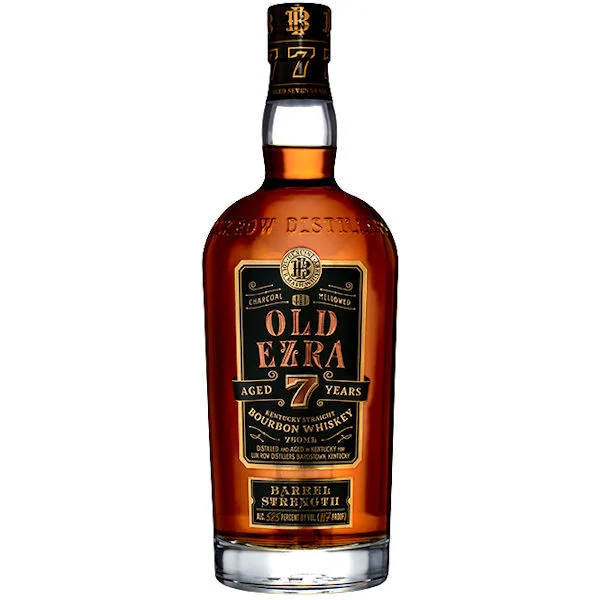 Old Ezra Brooks 7 Year Old Barrel Strength Kentucky Straight Bourbon Whiskey 750ml