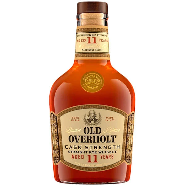 Old Overholt 11 Year Old Cask Strength Straight Rye Whiskey 750ml
