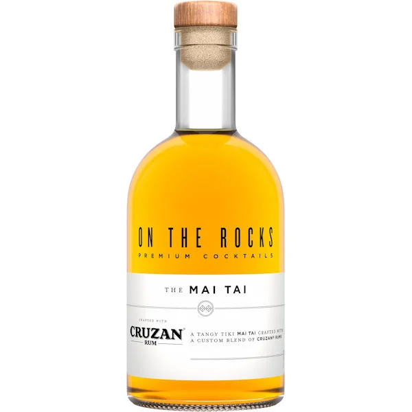 On The Rocks Cruzan Rum The Mai Tai Ready-To-Drink Cocktail 375ml