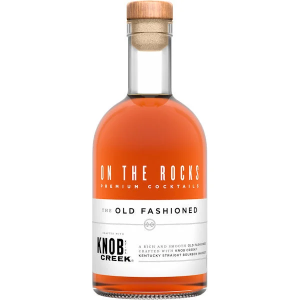 On The Rocks Knob Creek Bourbon The Old Fashioned Ready-To-Drink Cocktail 375ml