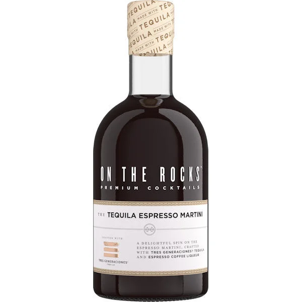 On The Rocks Tres Generaciones Tequila The Tequila Espresso Martini Ready-To-Drink Cocktail 375ml