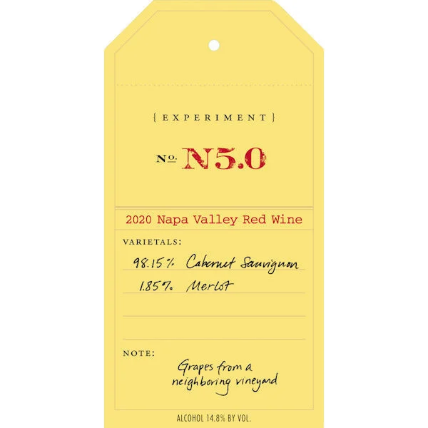 Ovid Experiment N5.0 Napa Red Blend 2020