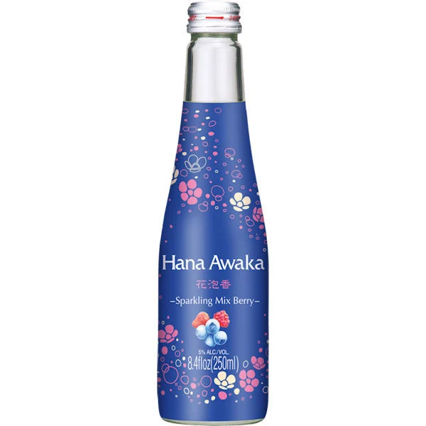 Ozeki Hana Awaka Sparkling Mixed Berry Sake 250ml