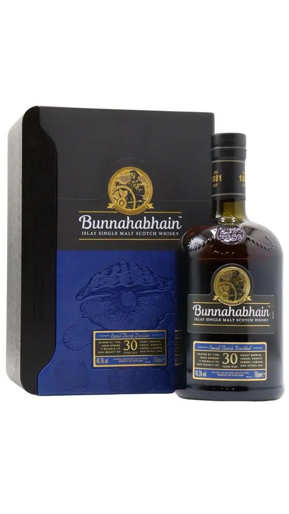Bunnahabhain - 30 year old Small Batch Islay Single Malt Scotch Whisky 70cl 46.3% ABV