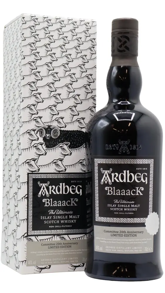 Ardbeg - Blaaack - Ardbeg Day 2020 Single Malt Scotch Whisky 70cl 46% ABV