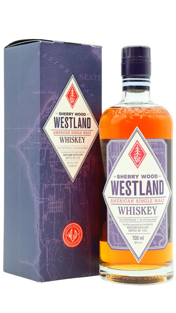 Westland Distillery - Sherry Oak American Single Malt Whiskey 70cl 46% ABV