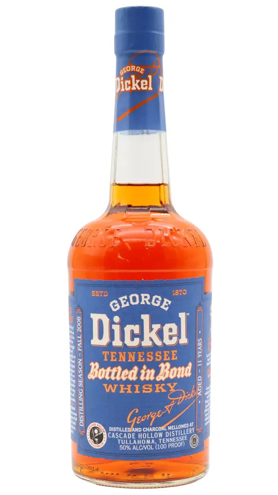 George Dickel - 11 year old Bottled In Bond Tennessee Whiskey 75cl 50% ABV
