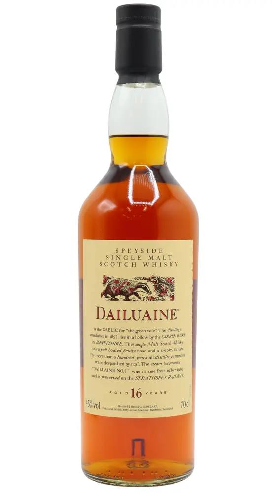 Dailuaine - 16 year old Flora & Fauna Single Malt Scotch Whisky 70cl 43% ABV