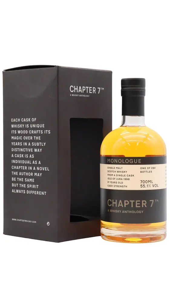 Jura - 21 year old Chapter 7 Single Cask #2144 1998 Whisky 70cl 55.1% ABV