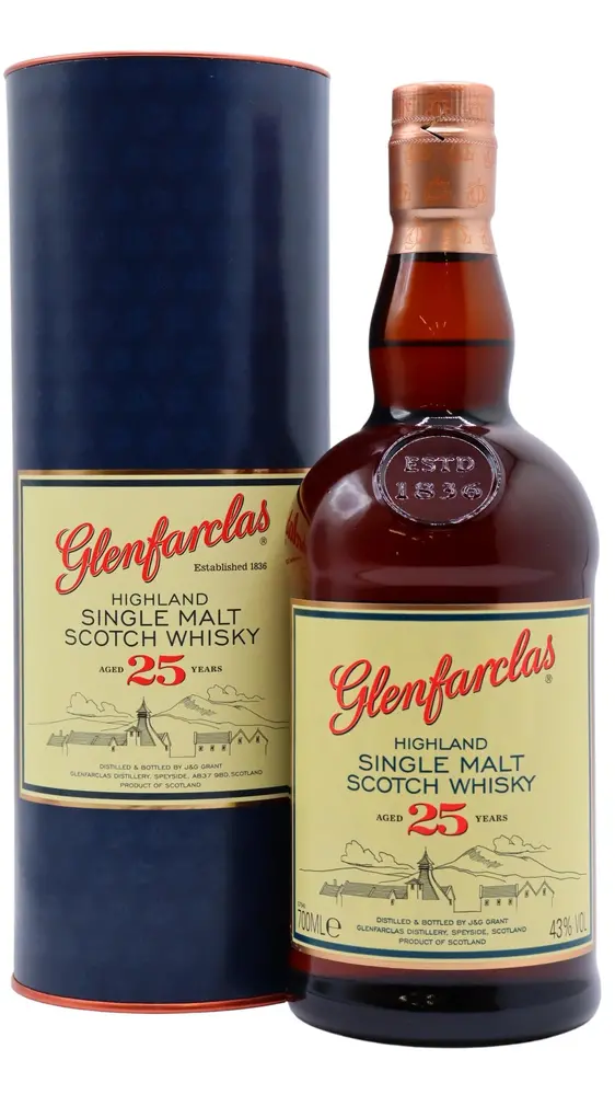 Glenfarclas - 25 year old Highland Single Malt Scotch Whisky 70cl 43% ABV