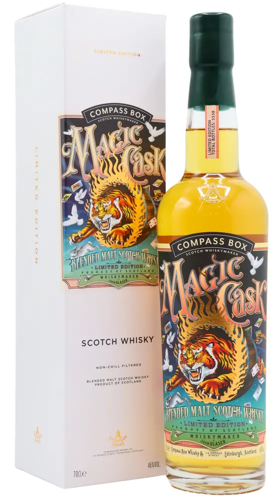 Compass Box - Magic Cask Limited Edition Blended Scotch Whisky 70cl 46% ABV