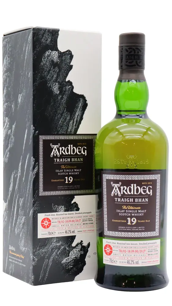 Ardbeg - 19 year old Traigh Bhan Batch #2 Islay Single Malt Scotch 2000 Whisky 70cl 46.2% ABV