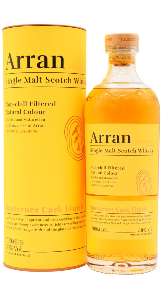 Arran - Sauternes Cask Finish Single Malt Scotch Whisky 70cl 50% ABV