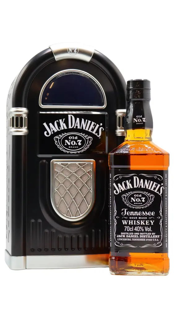 Jack Daniel's - Old No. 7 Tennessee Whiskey 70cl 40% ABV Jukebox Case