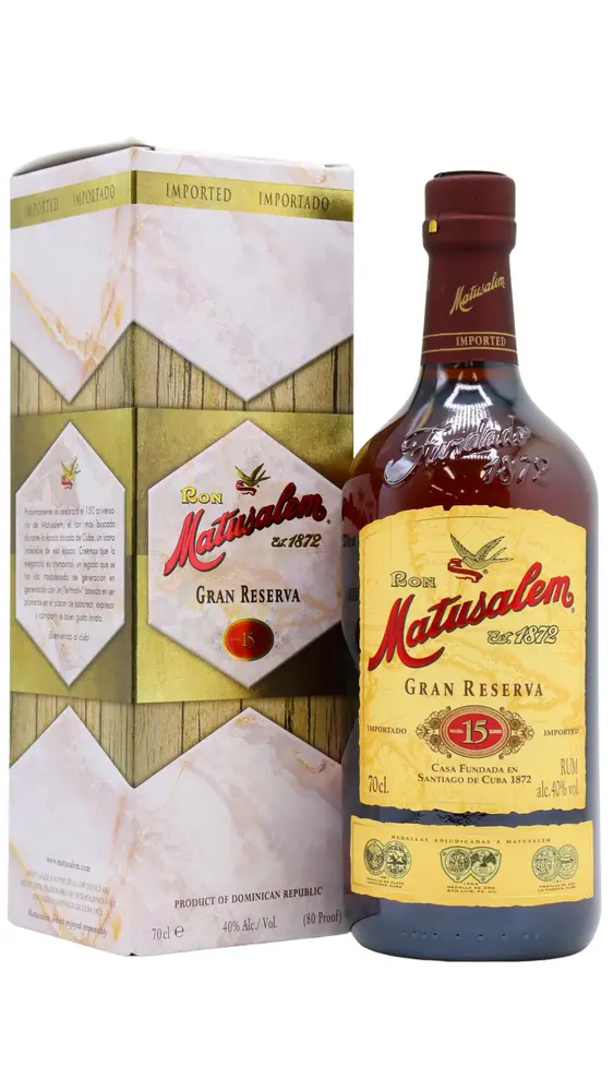 Matusalem - 15 Gran Reserva Rum 70cl 40% ABV