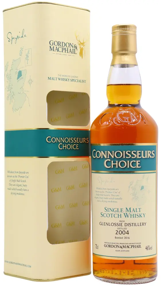 Glenlossie - 12 year old Connoisseurs Choice Single Malt Scotch 2004 Whisky 70cl 46% ABV