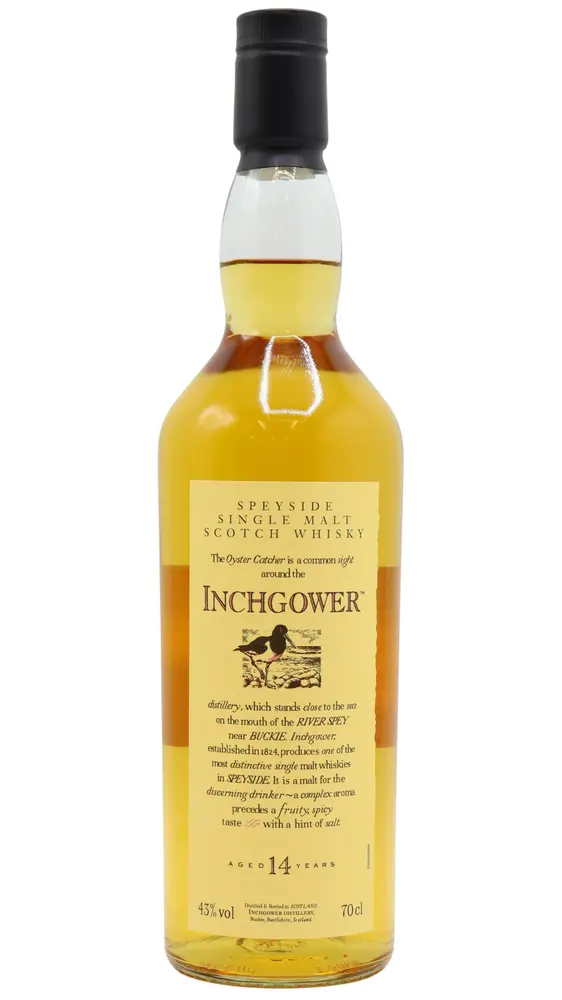 Inchgower - 14 year old Flora & Fauna Single Malt Scotch Whisky 70cl 43% ABV