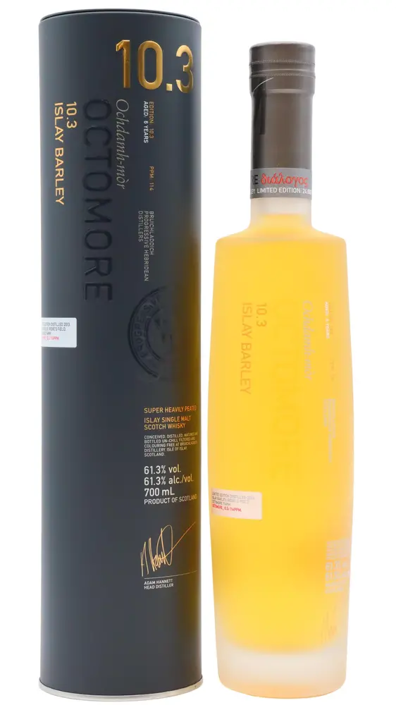 Octomore - 6 year old 10.3 Islay Single Malt 2013 Whisky 70cl 61.3% ABV