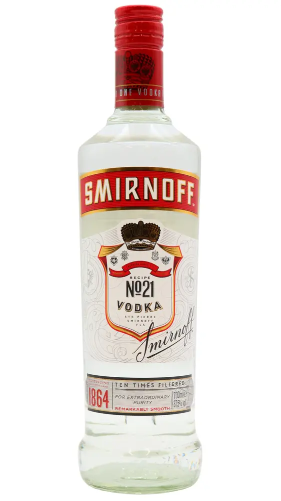 Smirnoff - No. 21 Red Label Vodka 70cl 37.5% ABV