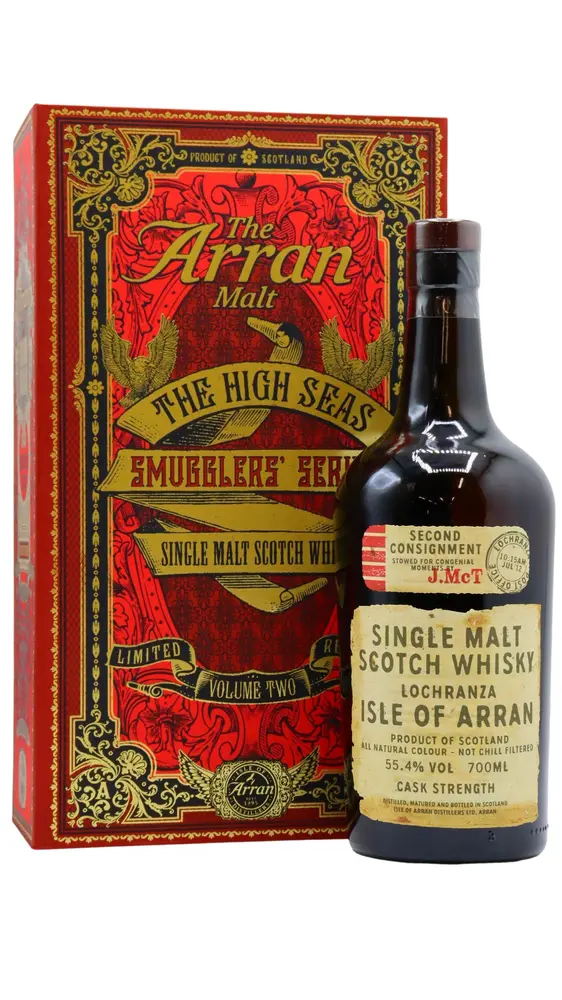 Arran - Smugglers Volume 2 - The High Seas Single Malt Scotch Whisky 70cl 55.4% ABV