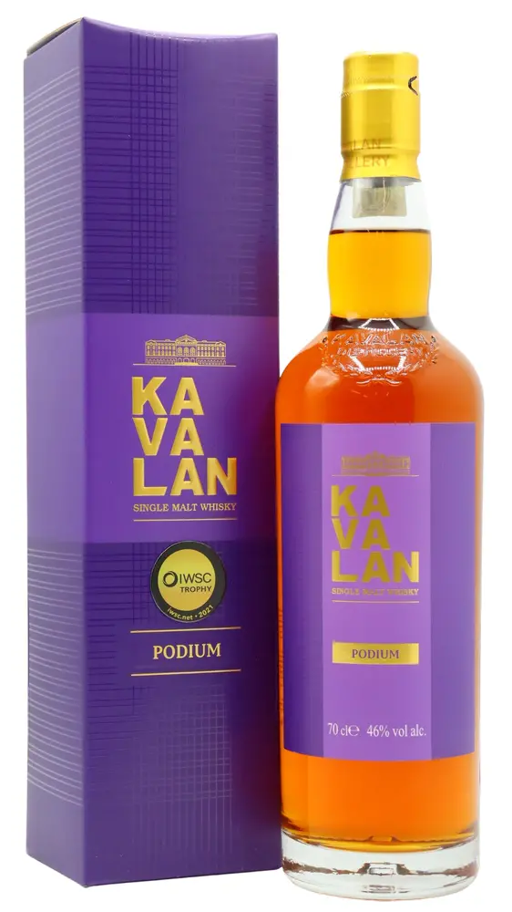 Kavalan - Podium Single Malt Taiwanese Whisky 70cl 46% ABV