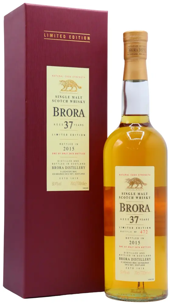 Brora (silent) - 37 year old 2015 Special Release Single Malt Scotch 1977 Whisky 70cl 50.4% ABV