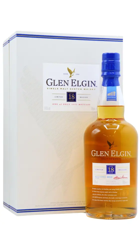 Glen Elgin - 18 year old 2017 Special Release Single Malt Scotch 1998 Whisky 70cl 54.8% ABV