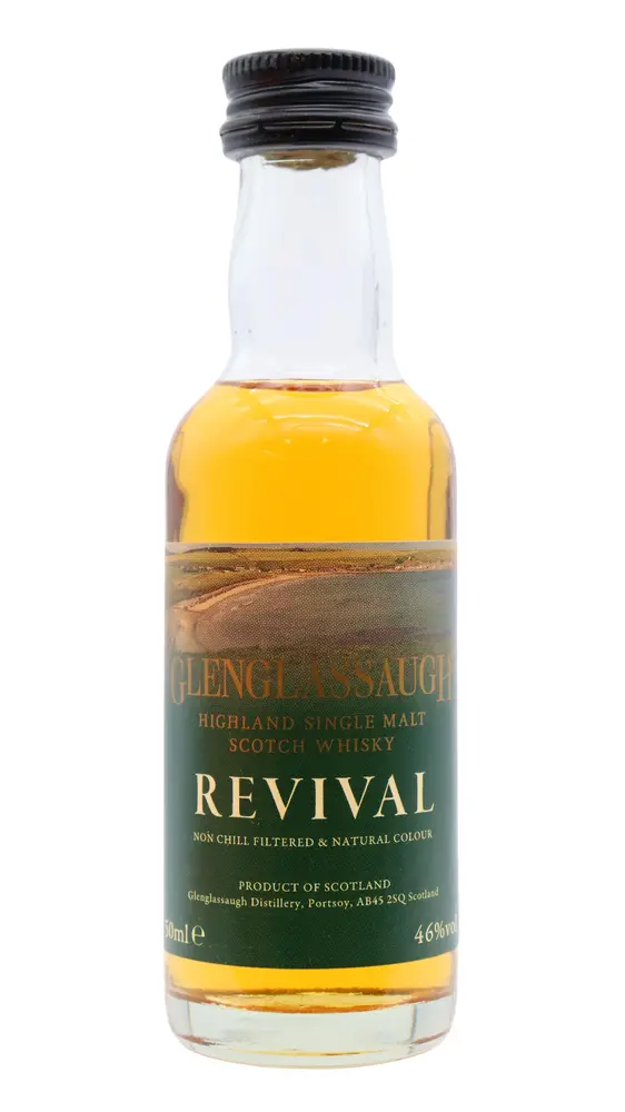 Glenglassaugh - Revival Highland Single Malt Scotch Whisky 5cl 46% ABV Miniature
