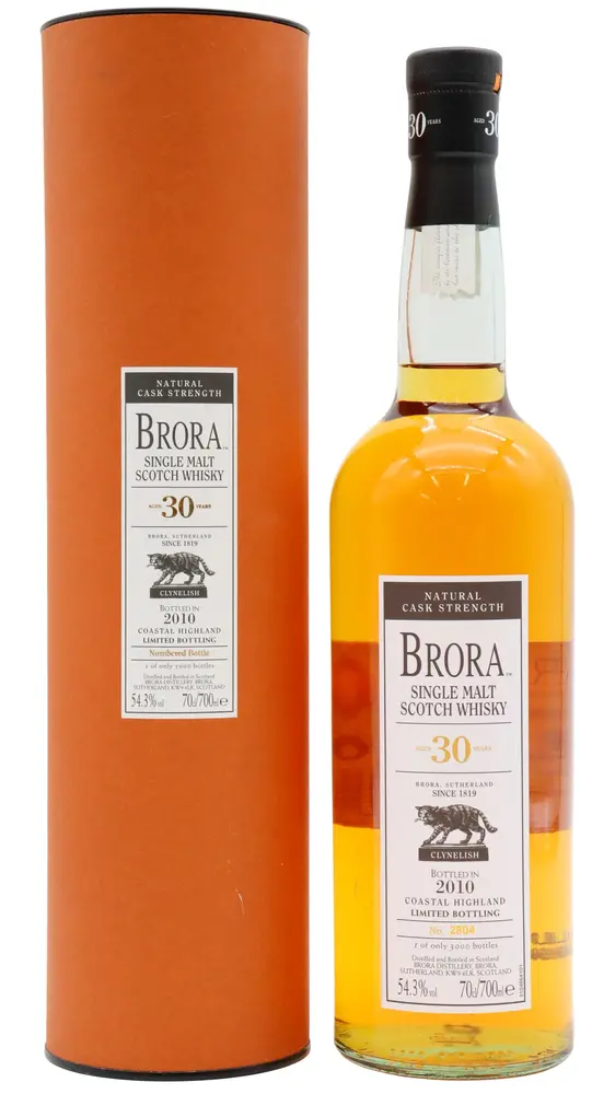 Brora (silent) - 30 year old 2010 Special Release Single Malt Scotch 1980 Whisky 70cl 54.3% ABV