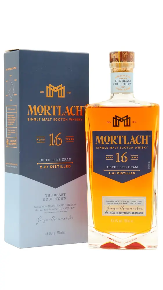 Mortlach - 16 year old Distiller's Dram Speyside Single Malt Scotch Whisky 70cl 43.4% ABV