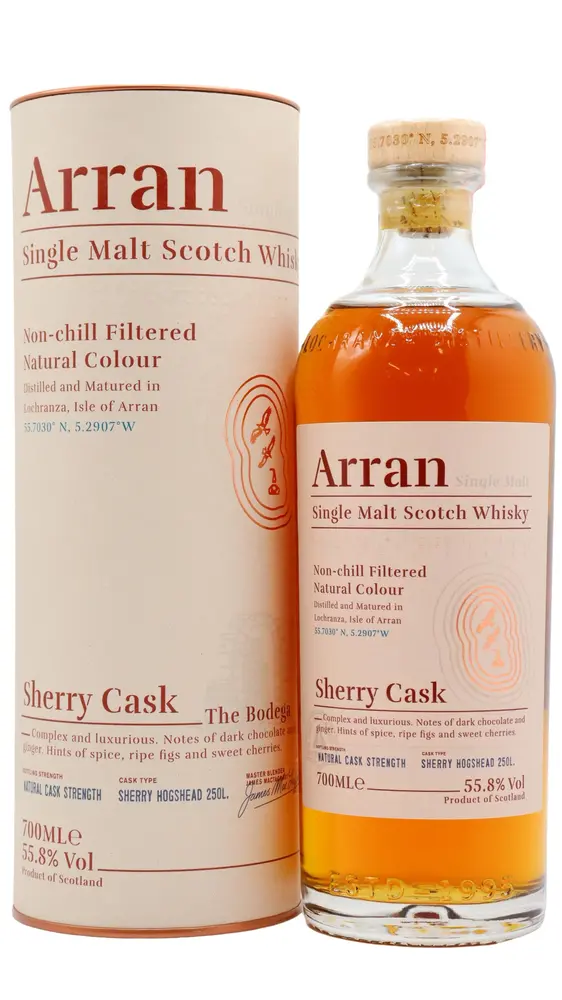 Arran - The Bodega Sherry Cask Single Malt Scotch Whisky 70cl 55.8% ABV