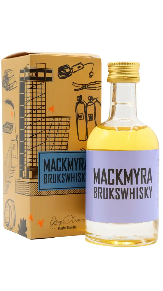 Mackmyra - Brukswhisky Whisky 5cl 40% ABV Miniature