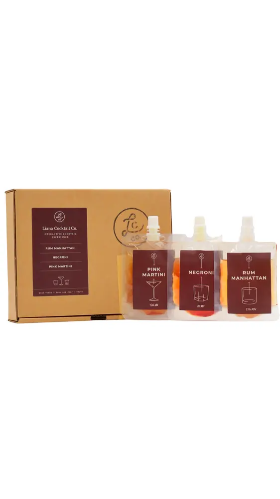 Liana Cocktail Co. - Interactive Cocktail Experience Cocktail 10cl x 3 23% ABV Tasting Set